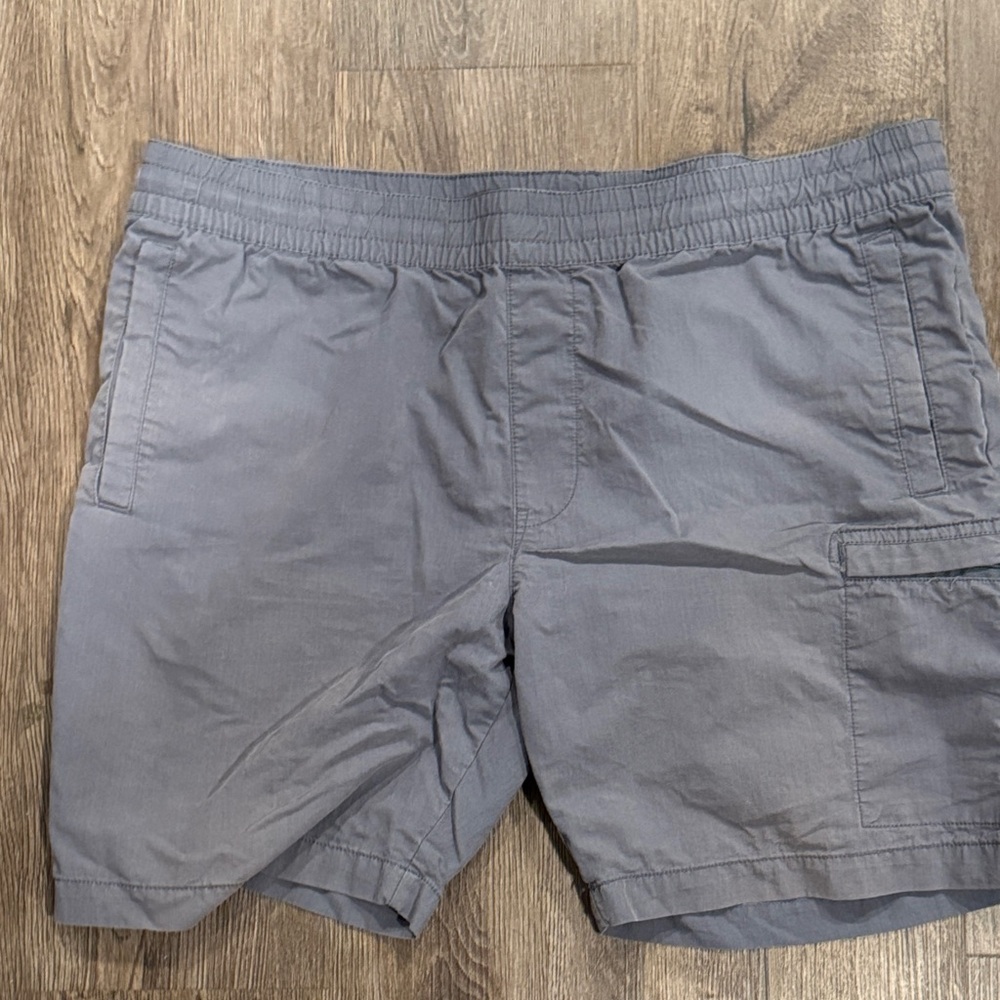Goodfellow & Co Gray Cargo Shorts with Elastic Waistband